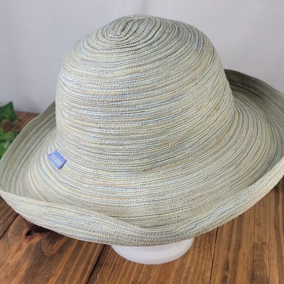 Wallaroo Hat Co. Sydney. Elegant Wide-Brimmed Hat. OSFA. EUC - Picture 3 of 6